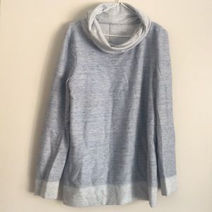 Blue heather Pullover. Sz small.